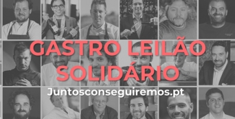 Plataforma solid&aacute;ria "Juntos Conseguiremos",  junta chefs, sommeliers, produtores  de vinho, colecionadores e as receitas revertem para a Cruz Vermelha Portuguesa